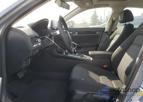 2023 Honda Civic Ex /Ex W/O Bsi из США, поврежденный, VIN 2HGFE1F77PH322020